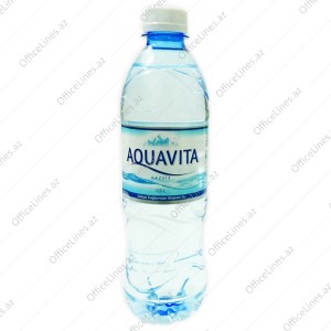 Aquavita 0.5 L., qazsız, plastik